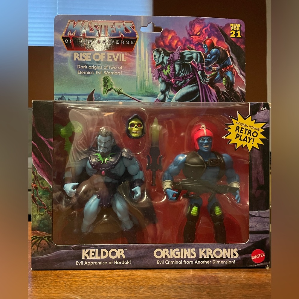 Keldor (Skeletor) & Kronis (Trap Jaw) Masters Of The Universe Origins NEW